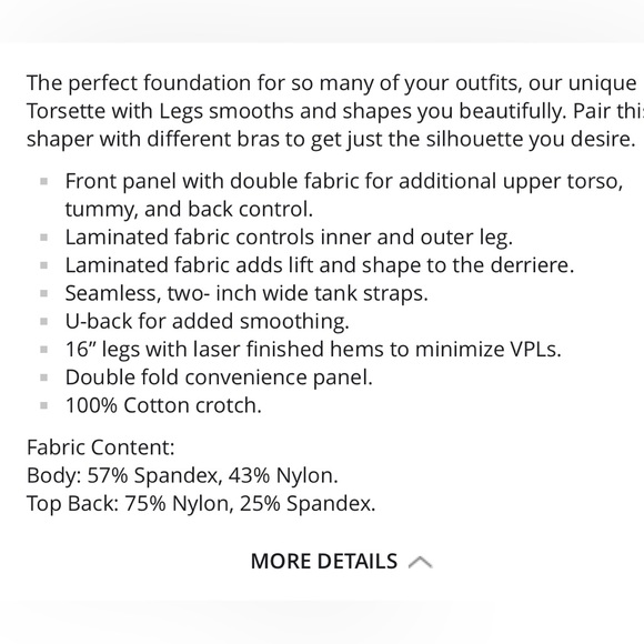 Wacoal Smooth Complexion Shapewear sz small - Picture 11 of 12